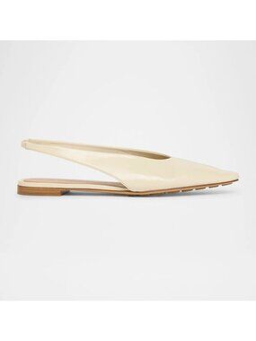BOTTEGA VENETA Sofia slingback  Pointed Leather Ballet flats size 38